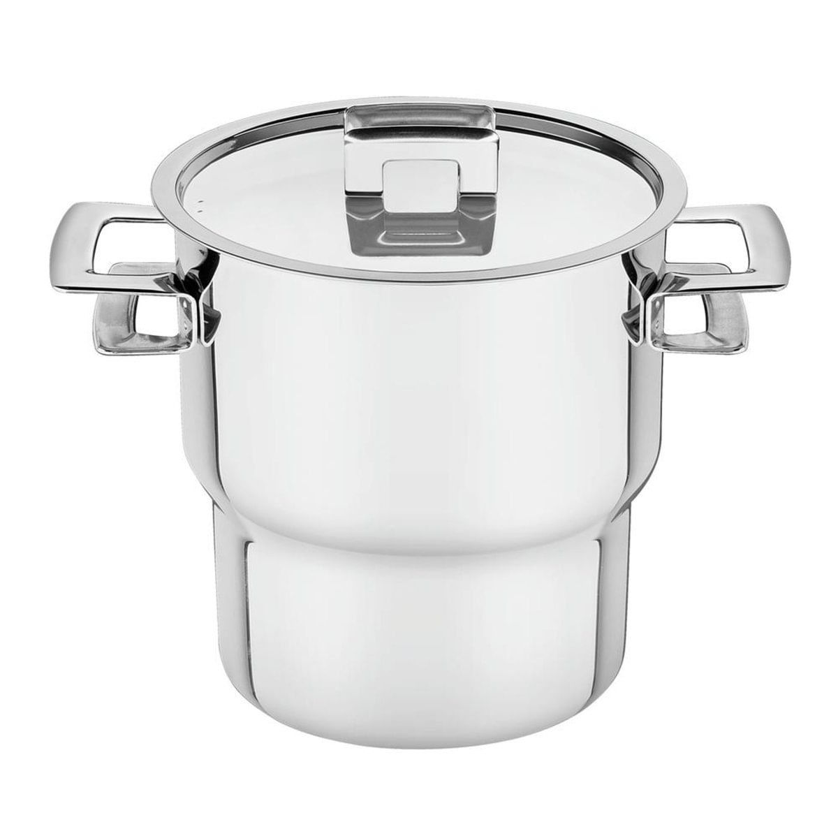 Cuscuzeira Brava Tramontina, Aço Inox, Com Alças E Tampa, 2,1L - 62419140
