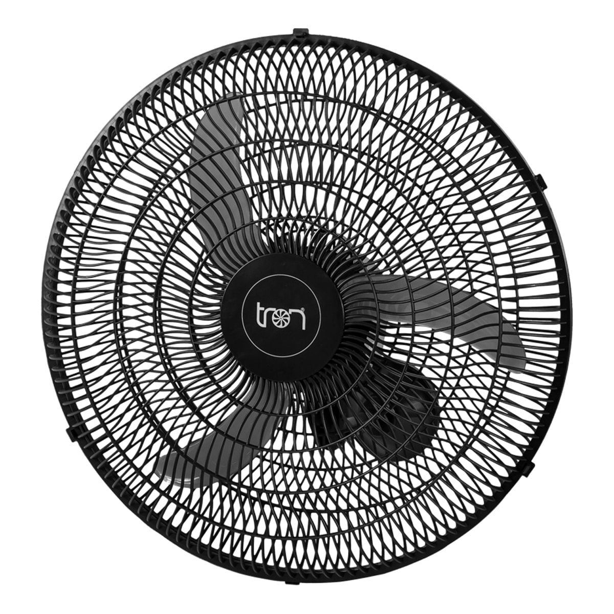Ventilador Oscilante De Parede Pp At 60 Cm 140W Bivolt Preto Tron