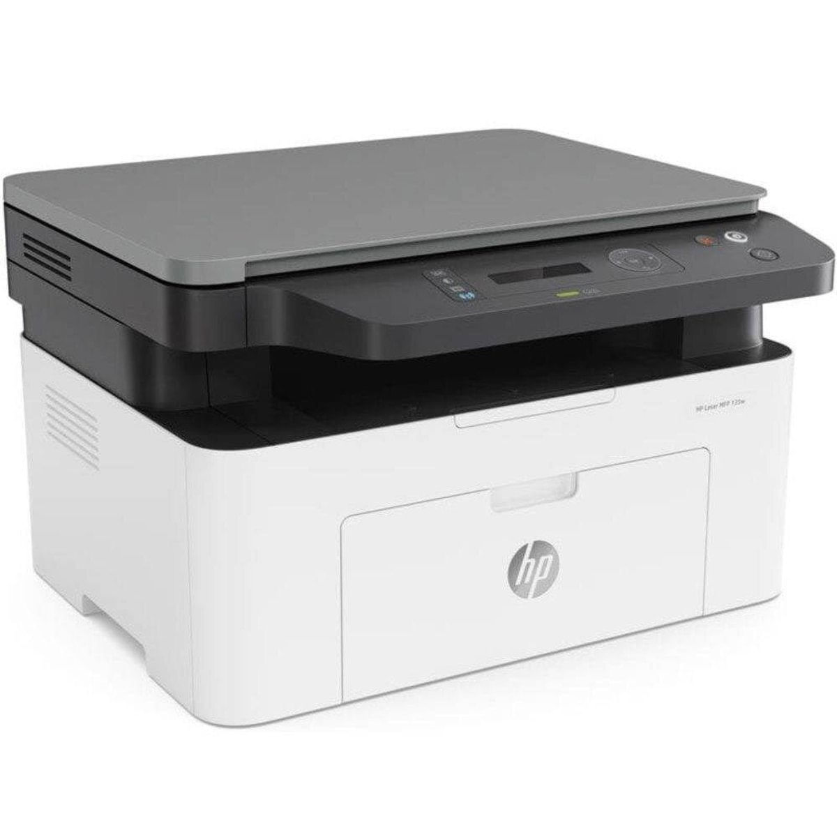 Impressora Hp Multifuncional Laser M135w Branca - 127V