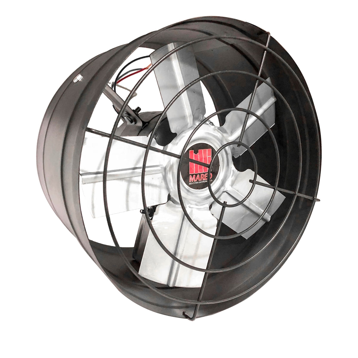 Exaustor De Parede Mared Alta Vazão 40Cm 90W Chave Reversora Preto - 127V