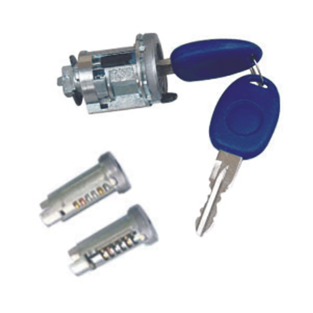 Conjunto Cilindro Ignição Porta Porta-Malas Uno Após 04 2Pts