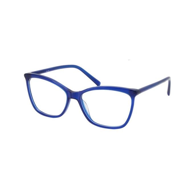 Óculos De Grau Einoh Mb3002 C3 Azul Lente Tam 56