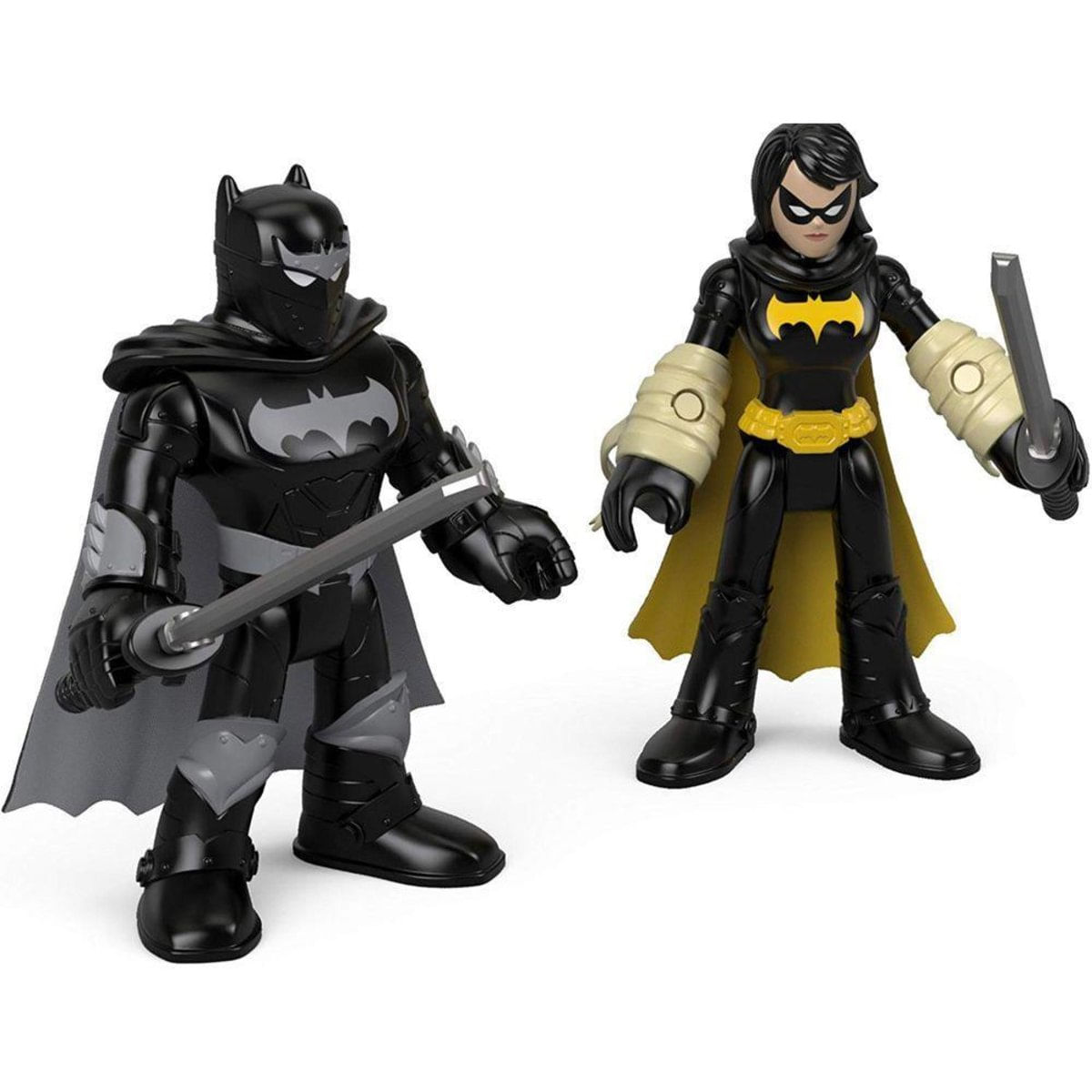Imaginext Dc Super Friends Black Bat E Batman Ninja - Mattel