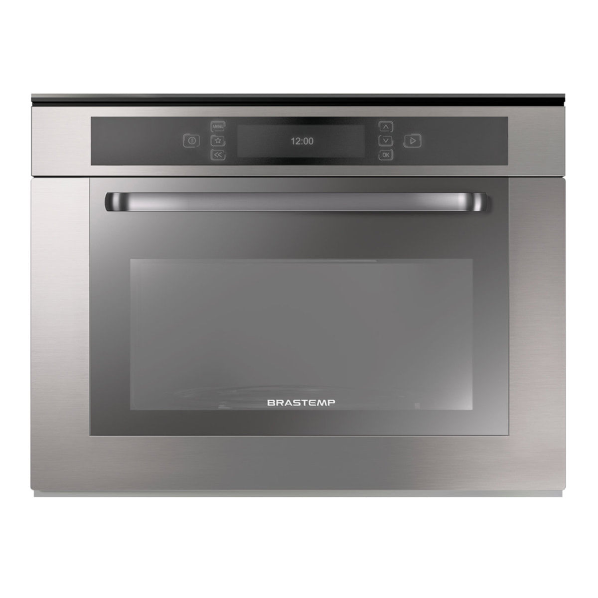 6. Micro-ondas de Embutir 40 Litros cor inox com Grill 220V - Brastemp
