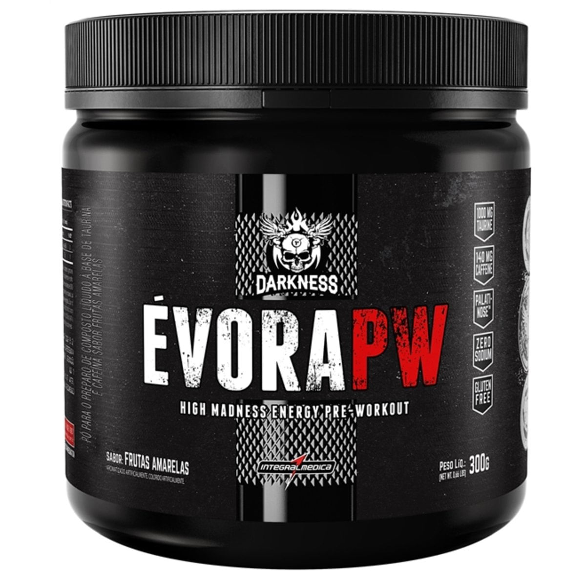 Évora Pw Darkness (300G) - Integralmedica - Frutas Amarelas