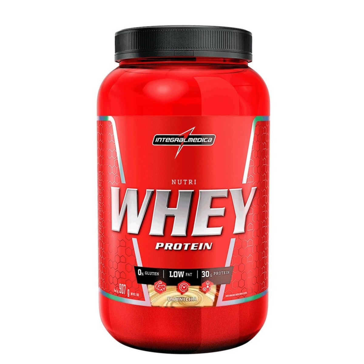 Nutri Whey 907G Pote Baunilha Integralmedica