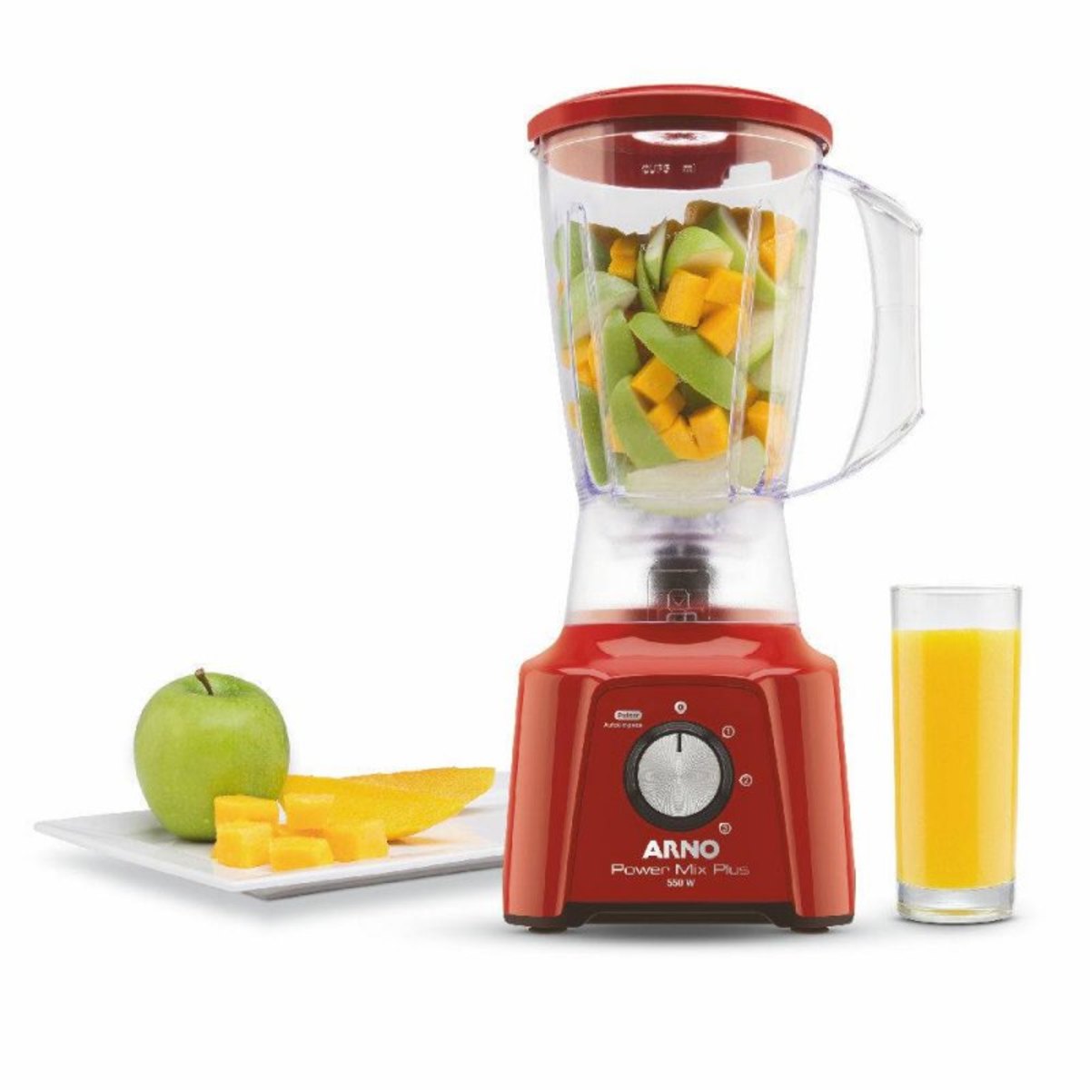 Liquidificador Arno Power Mix Plus Vermelho Lq21 - 220V