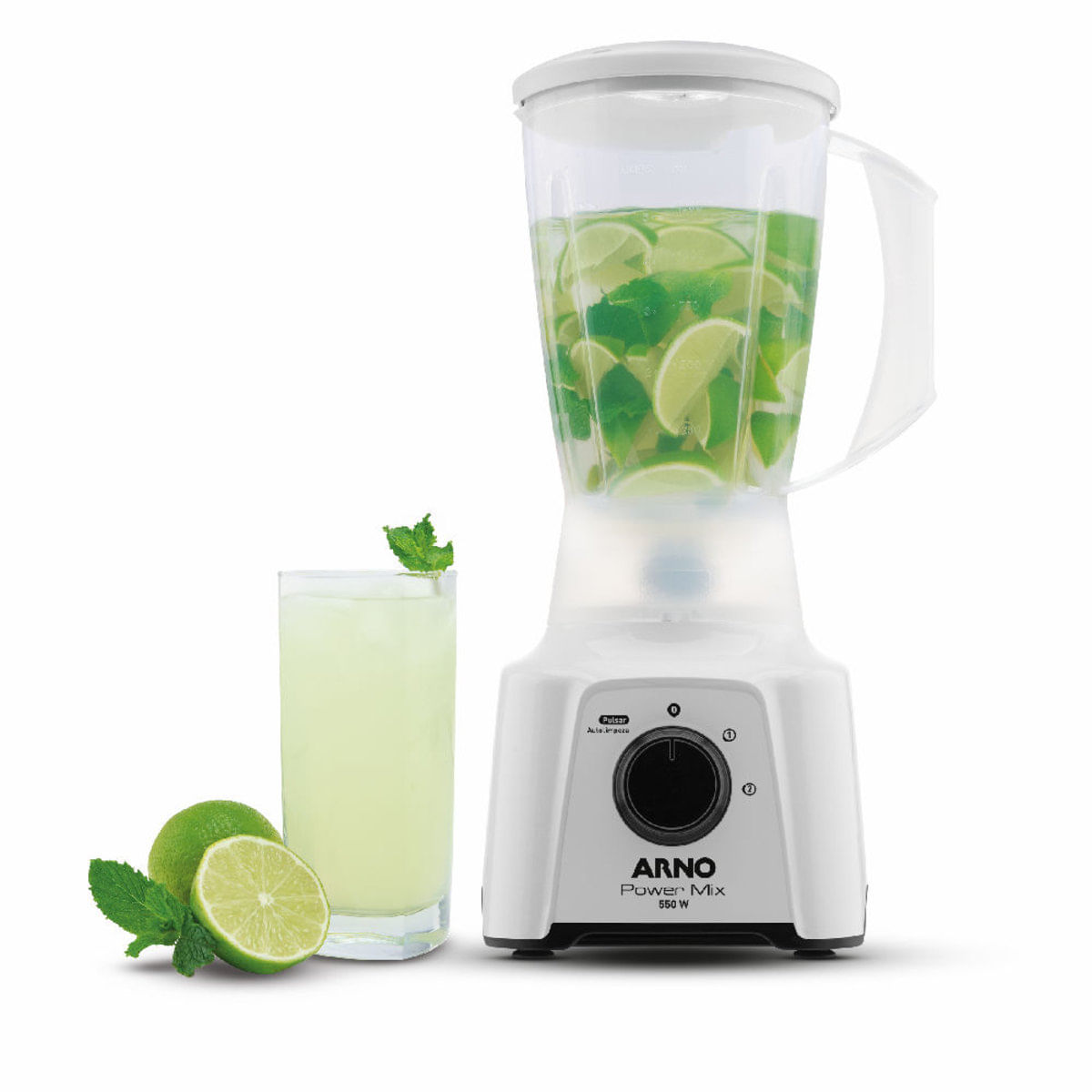 Liquidificador Arno Power Mix Branco Lq12 - 220V