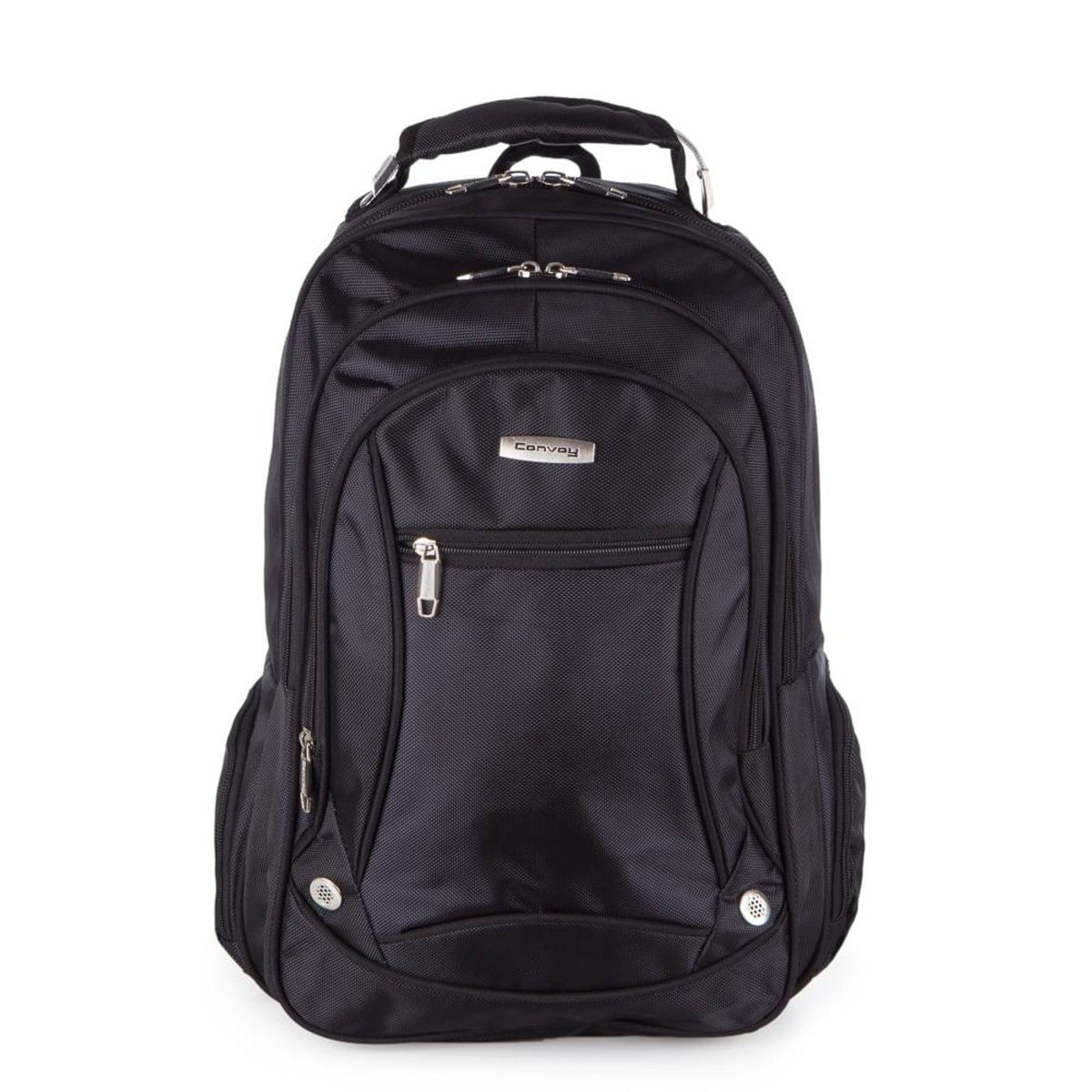 Mochila Para Notebook Executiva Em Poliester Convoy Vênus Preta