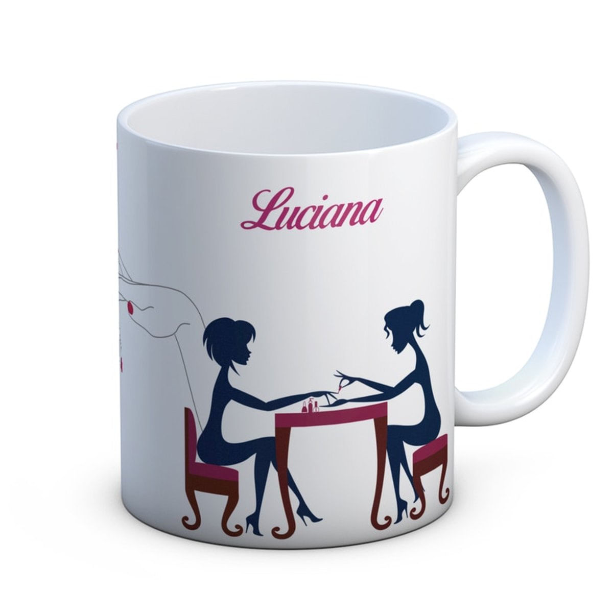 Caneca Personalizada Em Porcelana Manicure
