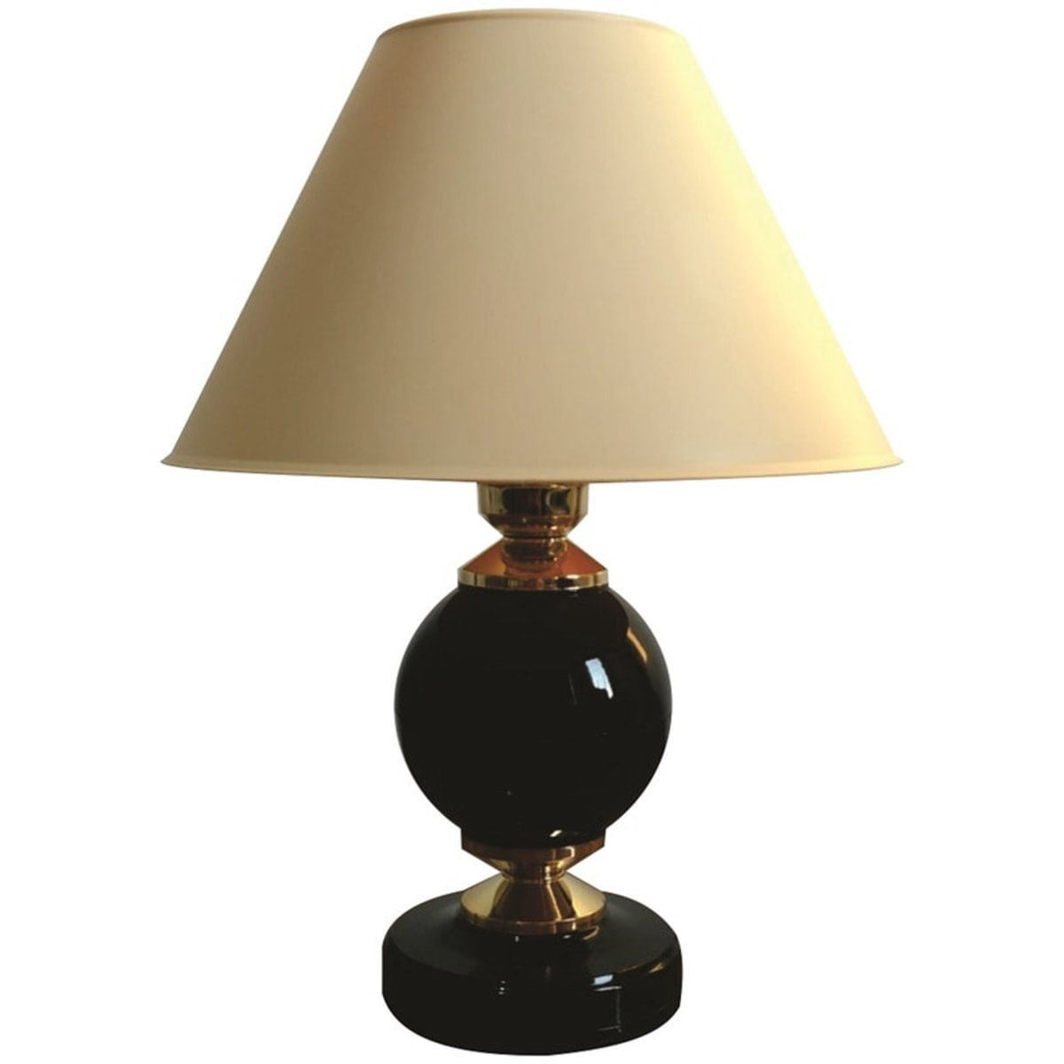 Abajur Infantil Luminária Sala Quarto Bebê - Lamp Preto