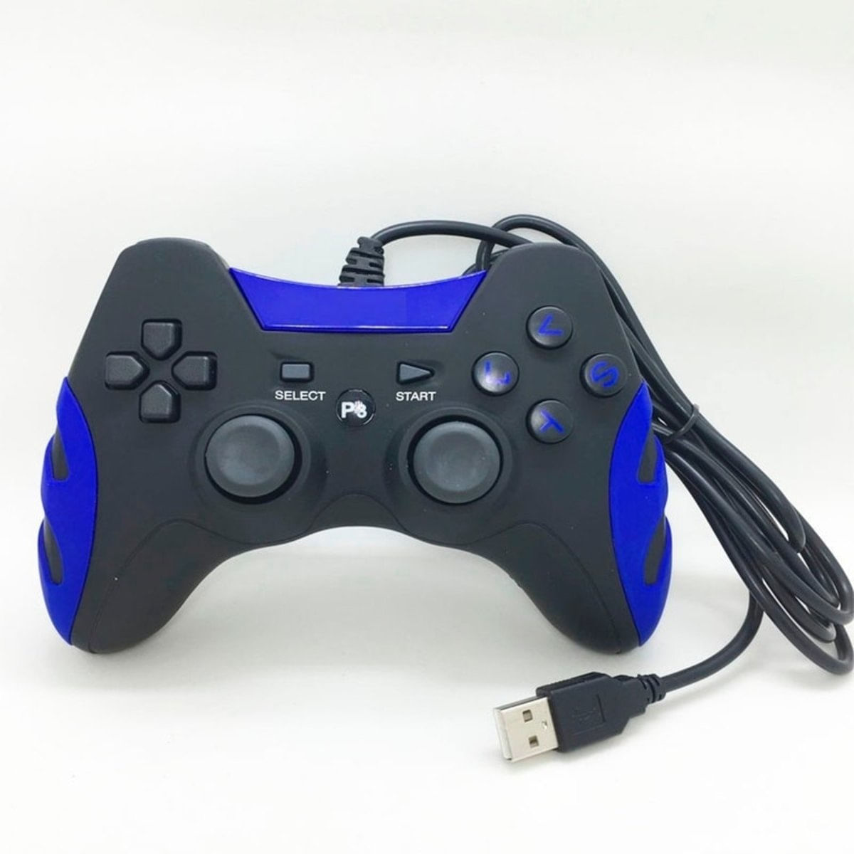 Controle Joystick Ps3 E Pc Com Fio Ps3 Dualshock Playstation