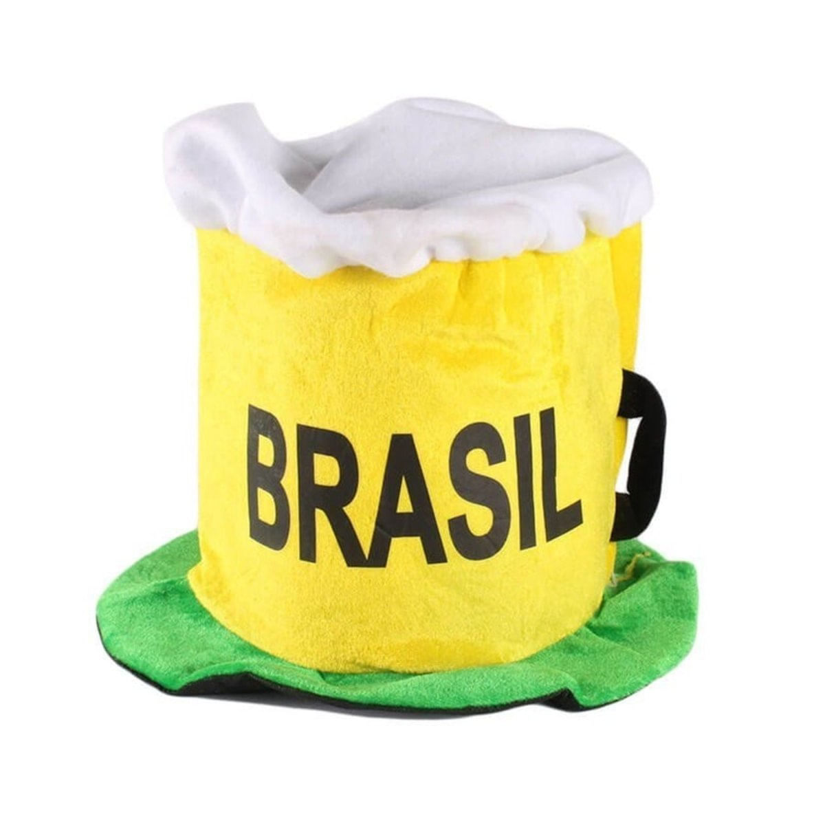 Chapéu Cartola Caneca De Chopp Torcida Brasil Copa 2018