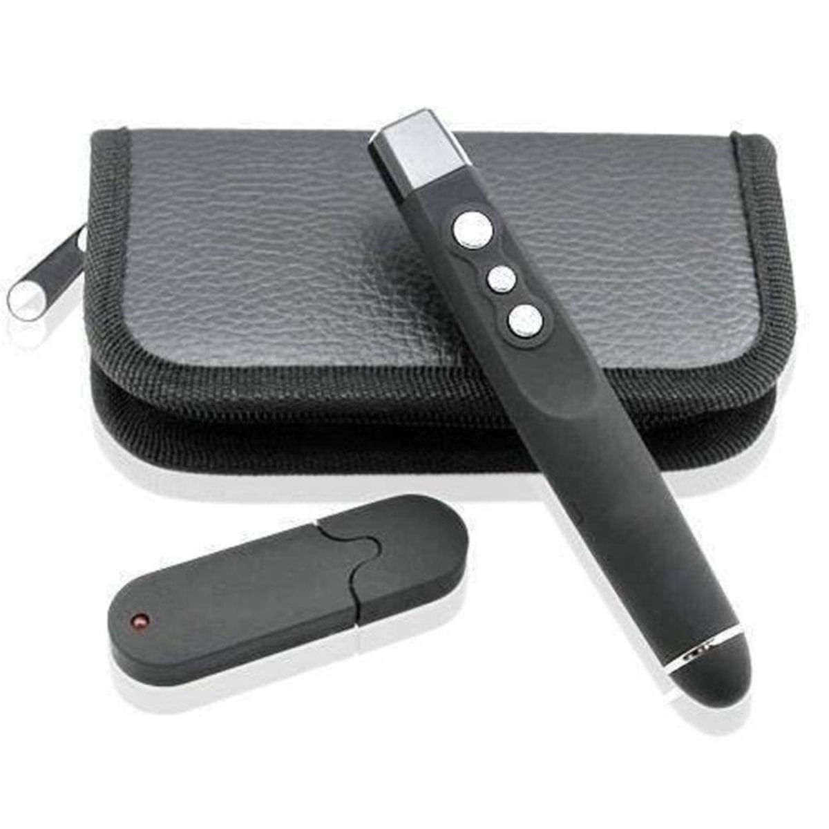 Caneta Laser Apresentação Slides Controle Wireless Usb Wifi