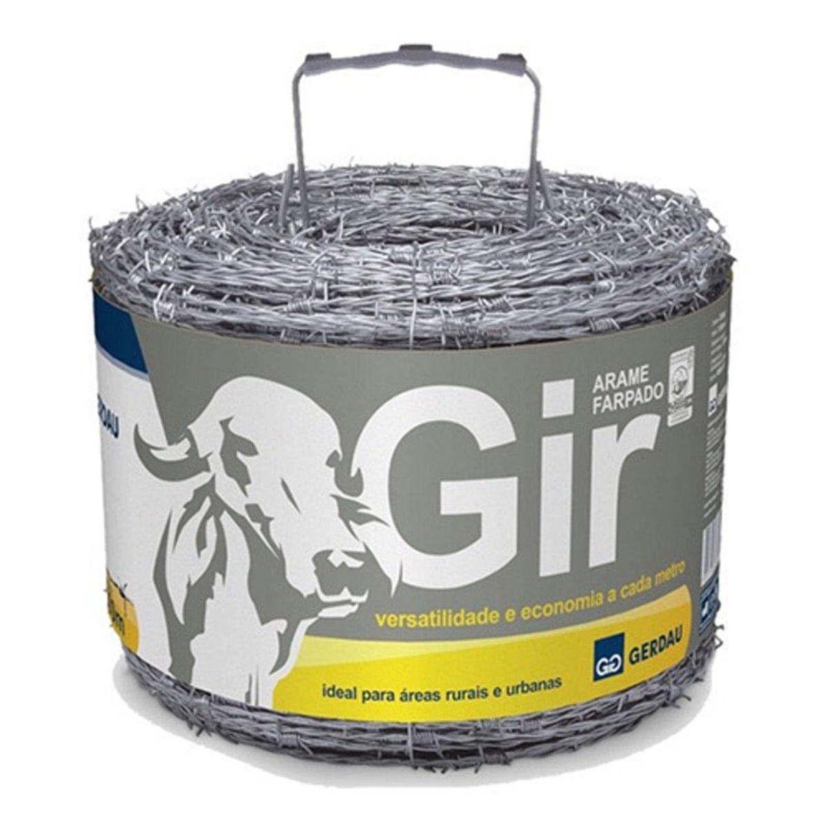 Arame Farpado Gir Gerdau Rolo 250 M