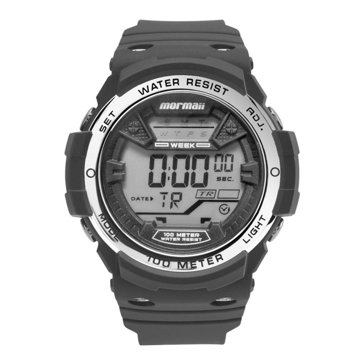 Relógio Digital Mormaii Mo3500b8k