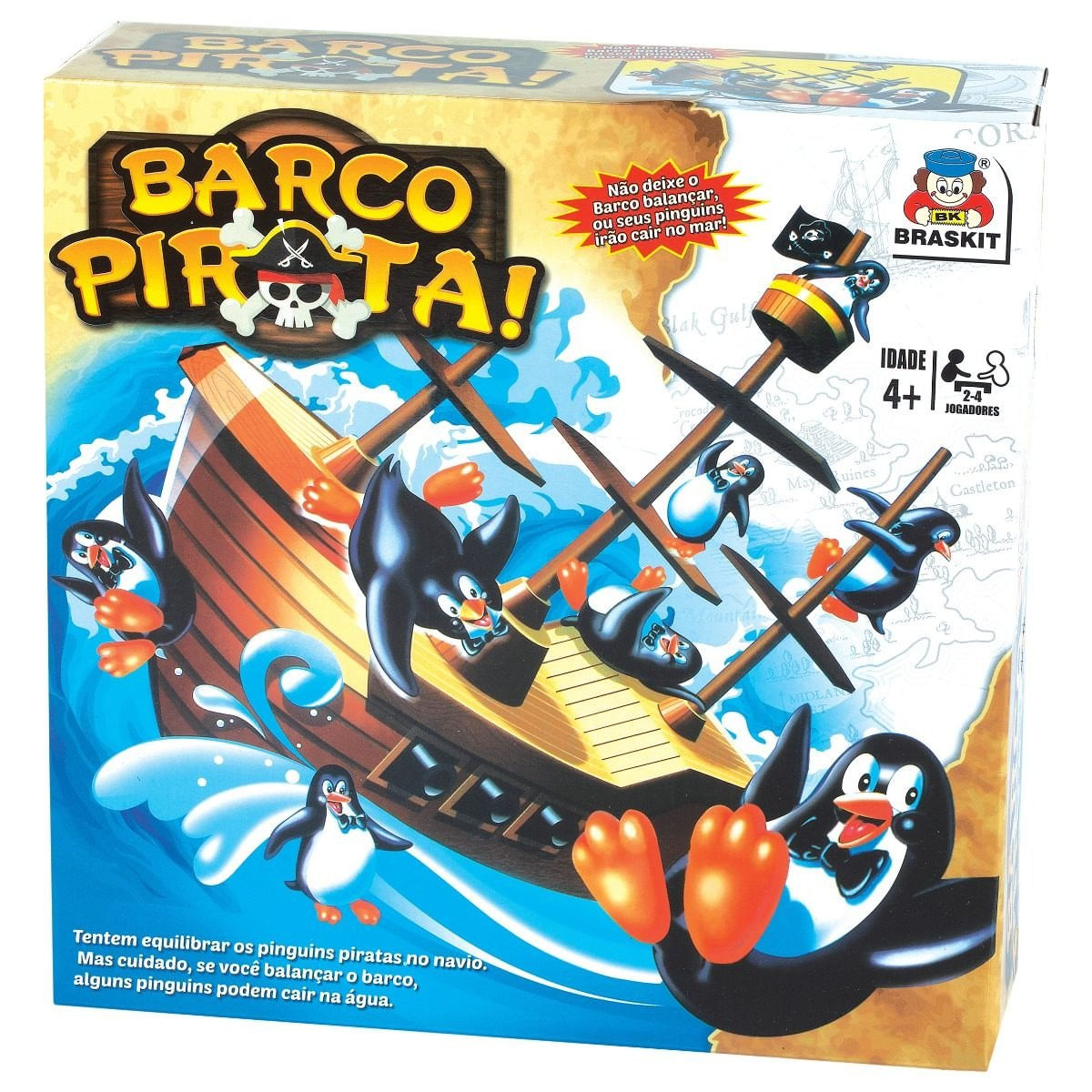 Jogo Barco Pirata 0705 - Braskit