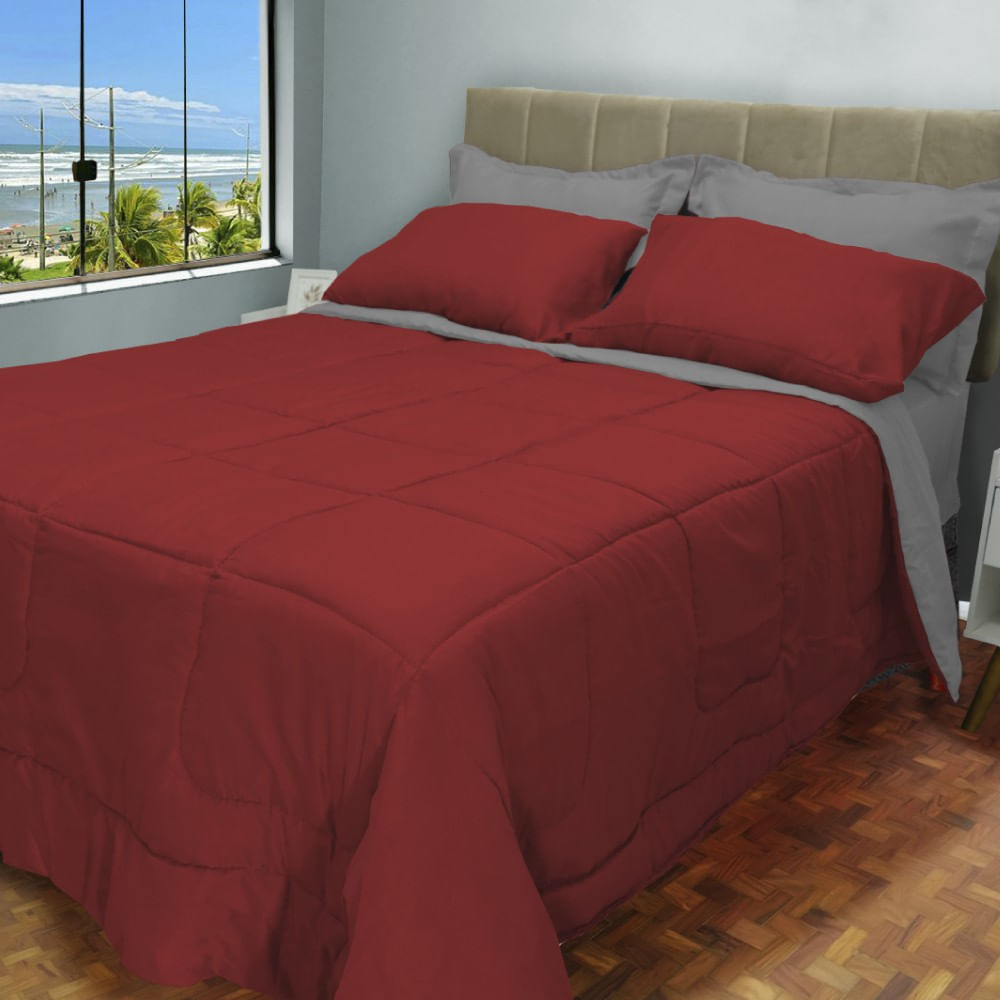 Vermelho e Cinza