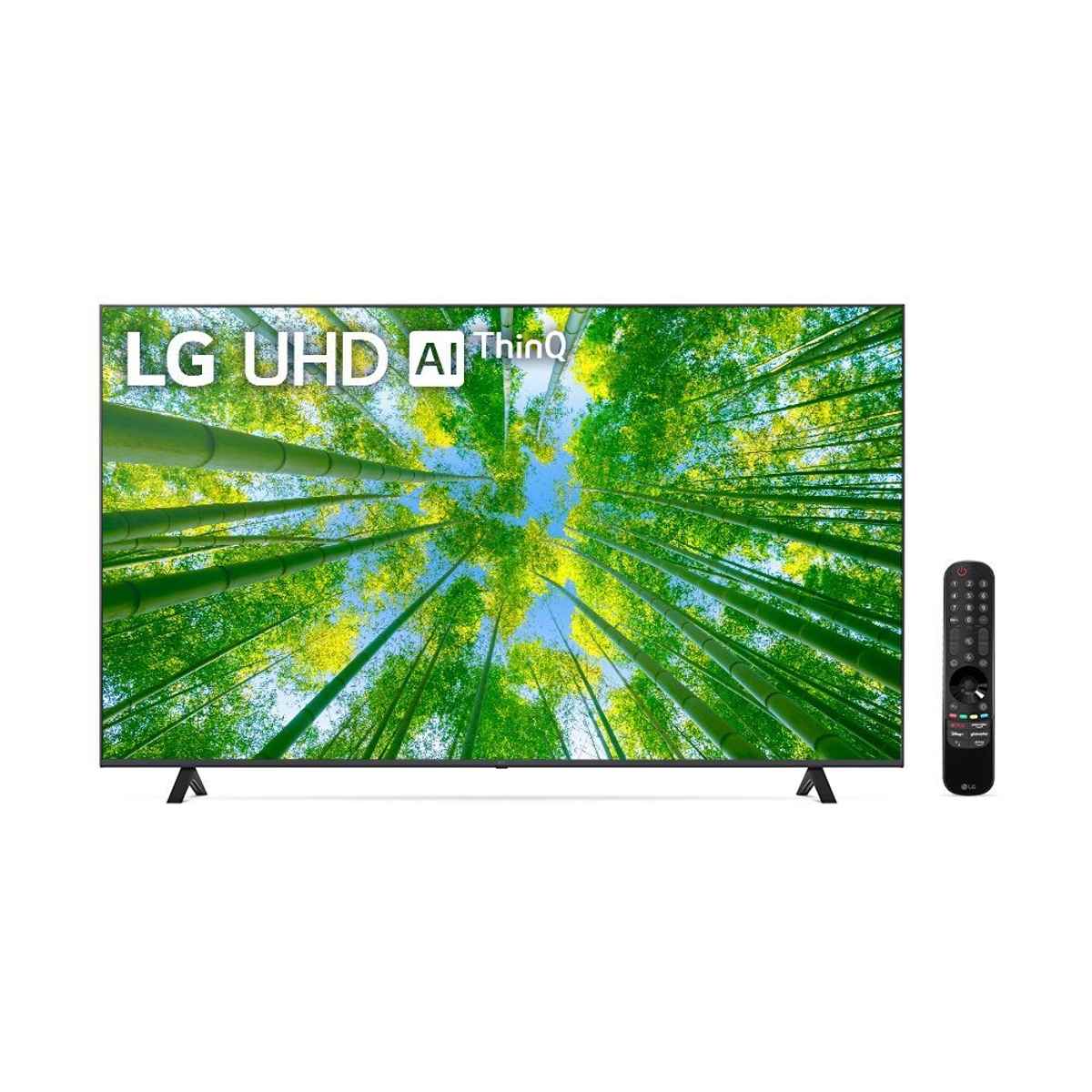 Tv Smart Led 60" 4K Lg Uhd 60Uq8050 Wifi Bluetooth Hdr Nvidia Geforce Now Thinqai Smart Magic Google Alexa