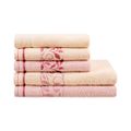 6002420_Jogo-de-Toalhas-Karsten-Banhao-Gaia-Algodao-e-Poliester-Fio-Penteado-5-Pecas-Natural--Rose_1_Zoom