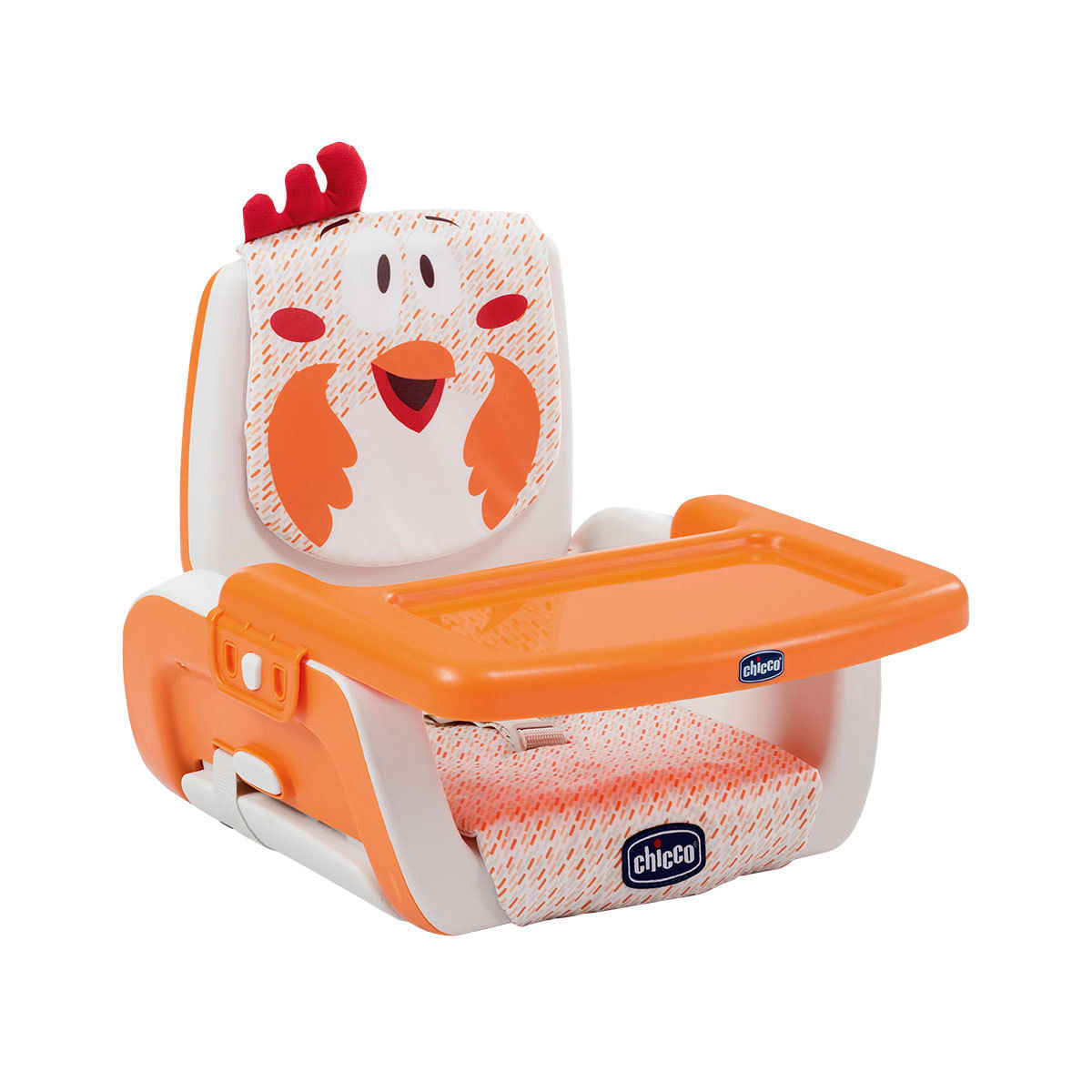 5731836_Cadeira-de-Alimentacao-Portatil-Chicco-Mode-Fancy-Chicken-Branca-e-Laranja-Suporta-Ate-15Kg_1_Zoom