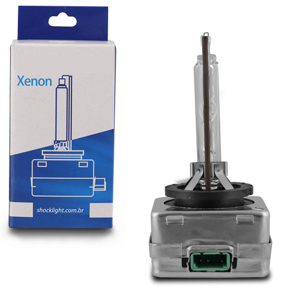 Lâmpada Xênon Reposição D3s Pk32d-5 4300K 35W 12V Luz Branca Aplicação Farol