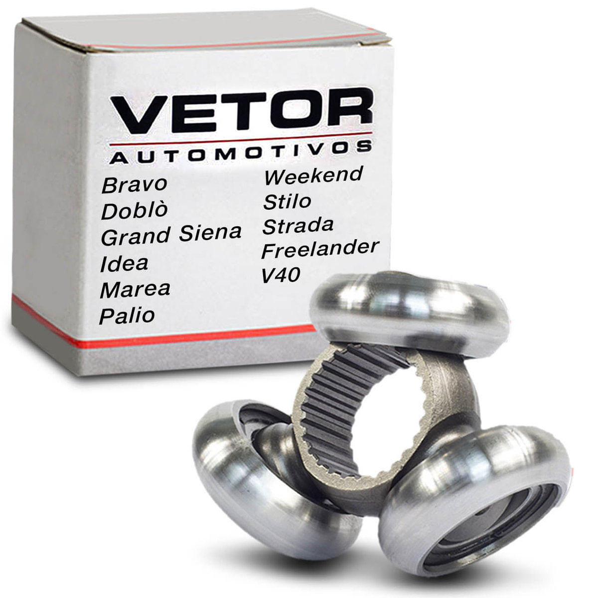 Trizeta Do Semi Eixo Fiat Bravo Doblo Strada Grand Siena Idea Palio G5 Marea 26 Dentes Elo 43,2Mm