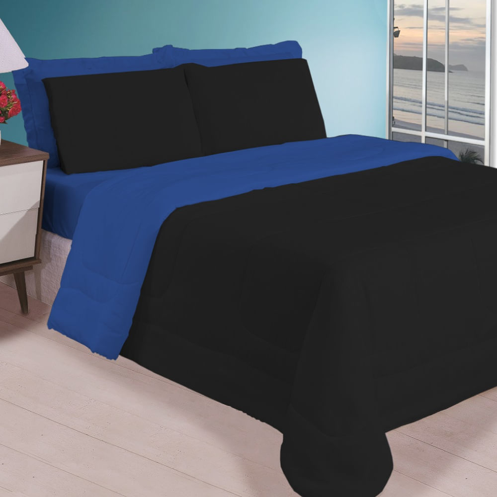 Azul e Preto