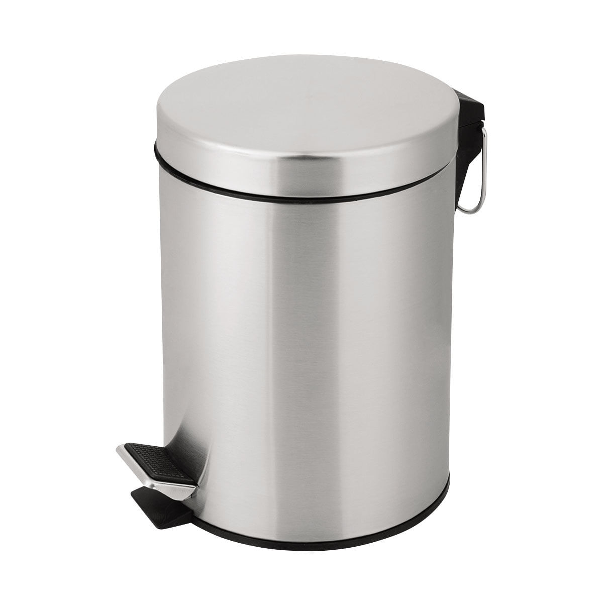 Lixeira Com Tampa 3 Litros Em Inox Carrefour Home Ho36775