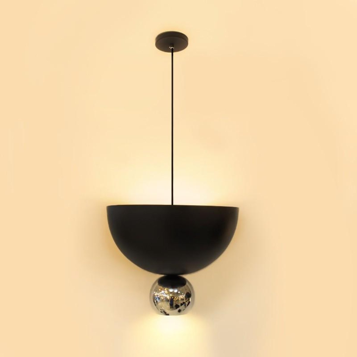 Pendente Bowl Para 3 Lâmpadas E27 E 1 G9