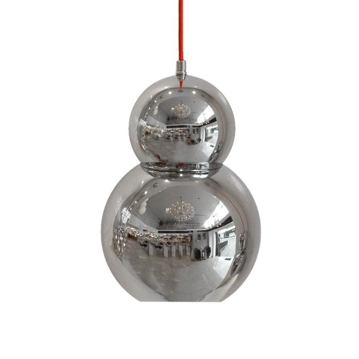 Pendente Iglu Cromad0 Para 1 Lâmpada E-27 Ht-Iglu