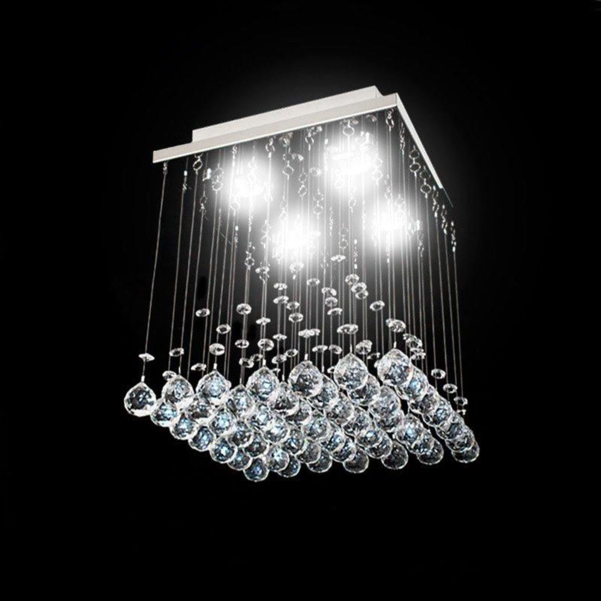 Lustre Plafon Cairo Para 4 Lâmpadas Gu10