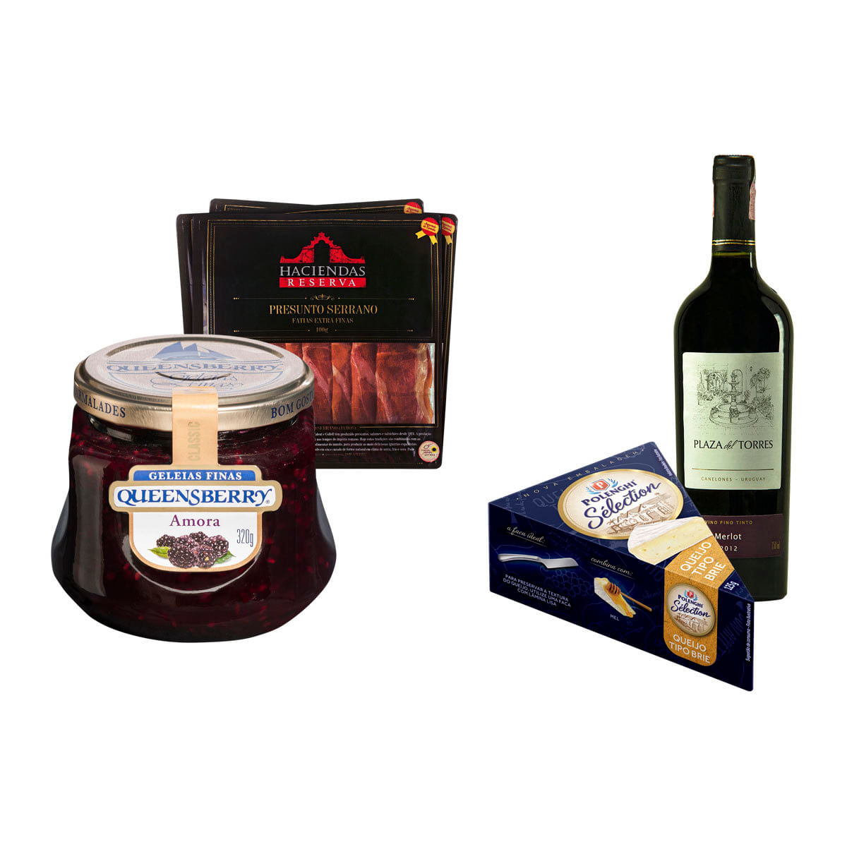 B1-5032652-7158335-3992837-8971943_Kit-Harmonizacao---Vinho-Merlot-Queijo-Brie-Presunto-Serrano-e-Geleia-de-Amora_1_Zoom