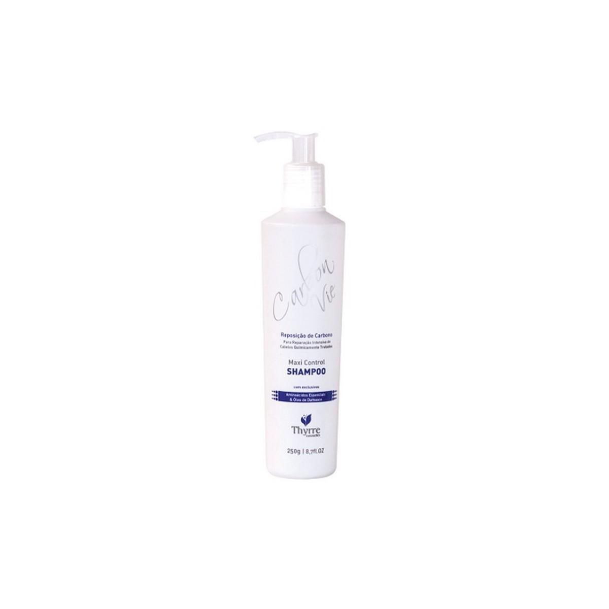 Thyrre Cosmetics Shampoo Maxi Control 250Ml - Reposição De Carbono Capilar