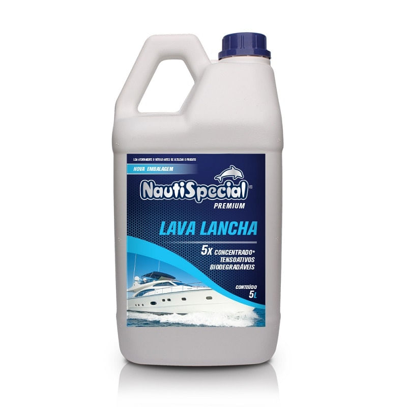 Lava Lancha Neutro Concentrado 100% Biodegradável Shampoo 5L
