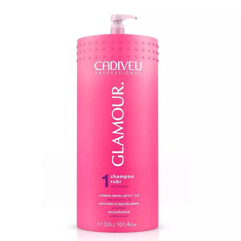 Cadiveu Glamour Rubi Shampoo 3L