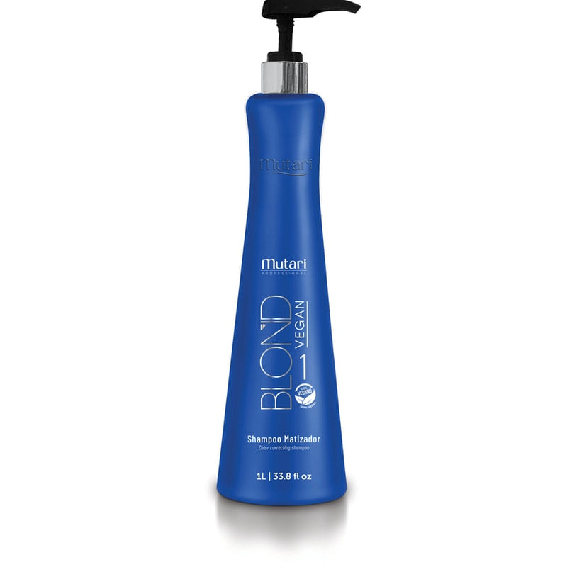 Shampoo Matizador Mutari Blond Vegan 1 L