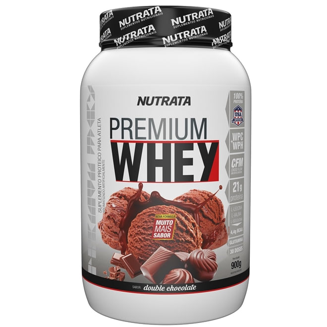 Premium Whey - Nutrata - 900Gr - Chocolate